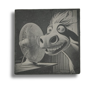 Keeping Cool - Slate Coaster