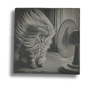 Keeping Cool - Slate Coaster