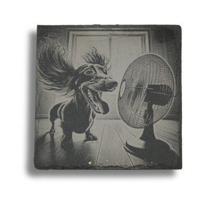 Keeping Cool - Slate Coaster