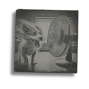 Keeping Cool - Slate Coaster