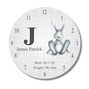 Nursery Clock - Personalise Gift