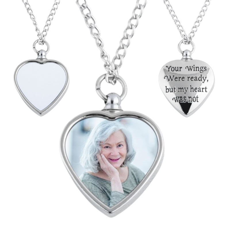 Urn - Heart Necklace - Personalised Gift