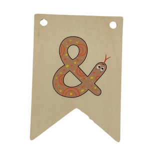 Wooden Nursery Bunting - Personalised Gift