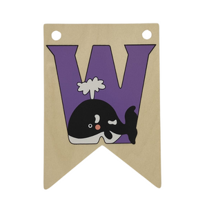 Wooden Nursery Bunting - Personalised Gift