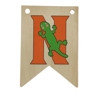 Wooden Nursery Bunting - Personalised Gift
