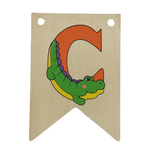 Wooden Nursery Bunting - Personalised Gift