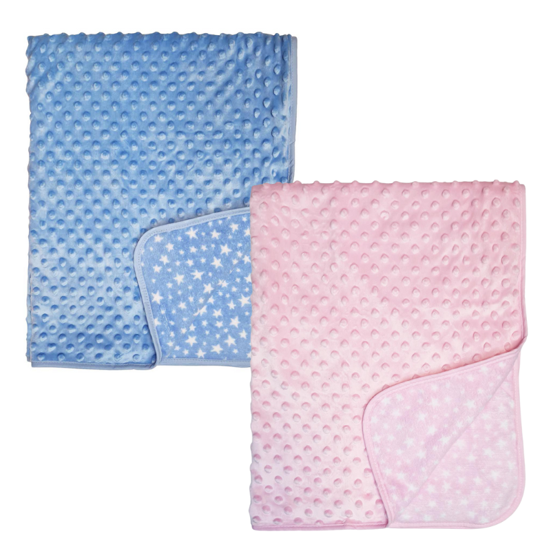 Twin Layer Velour Blanket - Personalised Gift