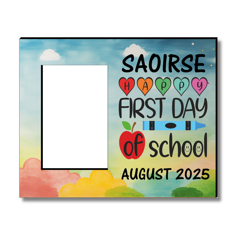 First Day Of School - Pastel - Personalised Gift