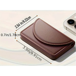 PU Leather Business Card Holder - Personalised Gift