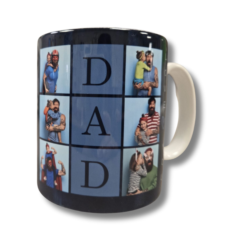Love You Dad Photo Mug - Personalised Gift