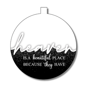Heaven Christmas Bauble - Personalised Gift