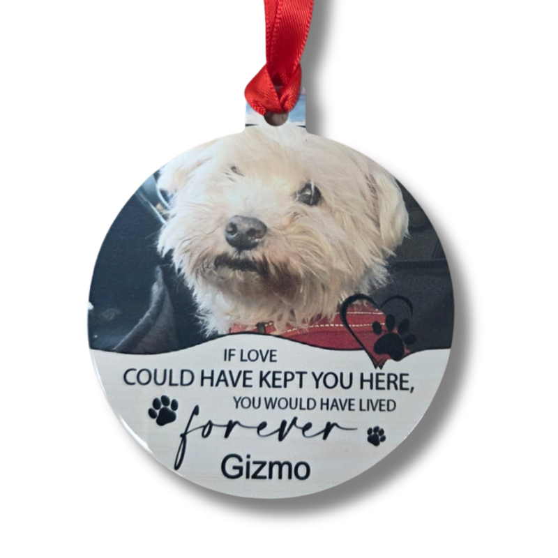 Pet Memorial Photo Decoration - Personalised Gift