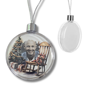 Rocking Chair Design - Memory Photo Bauble - Personalised Gift