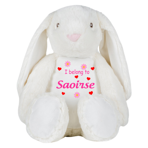 I Belong To - Girl - Zippy Bunny - Personalised Gift