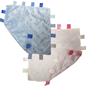 Velour Taggie Comforter - Personalised Gift