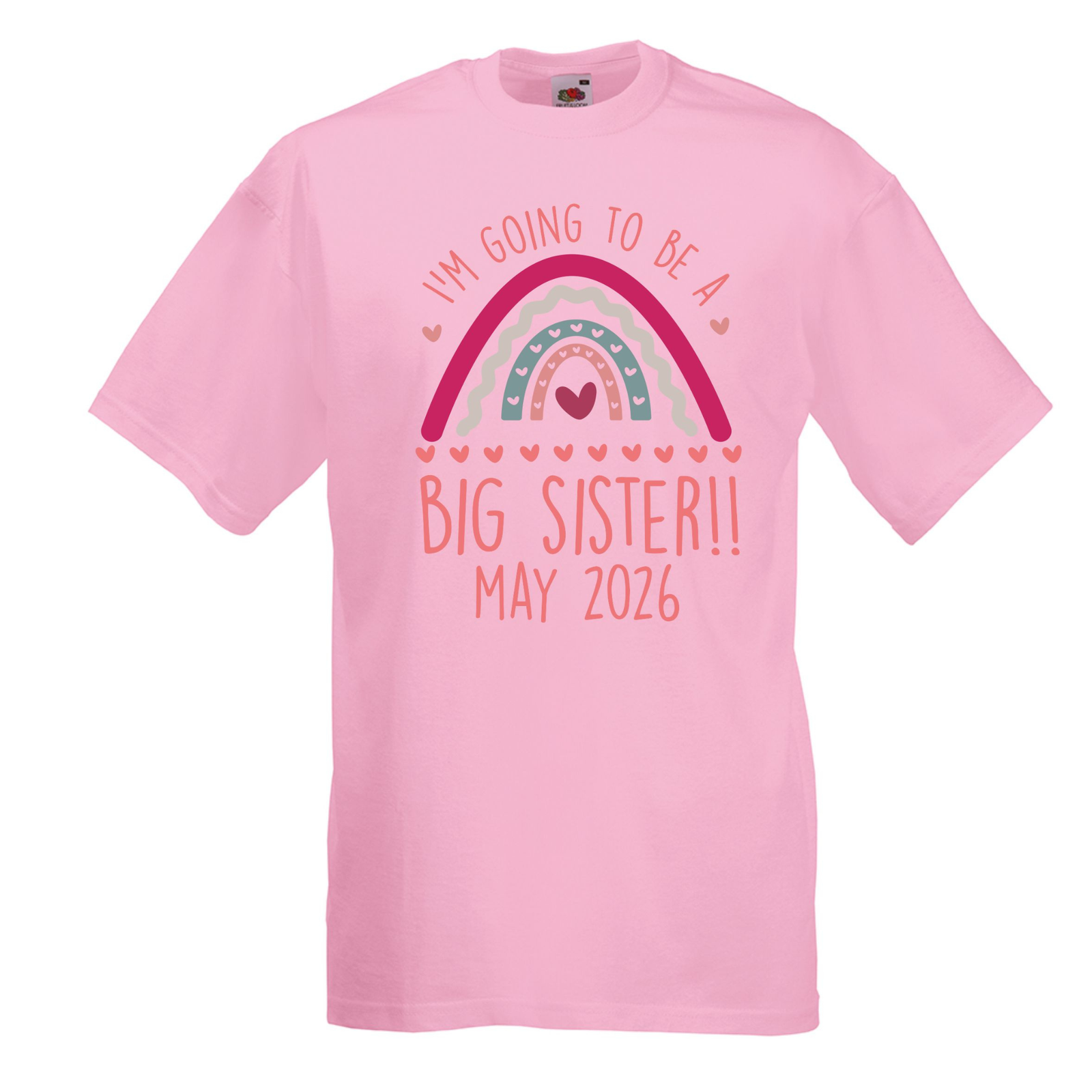 New Big Sister/Brother T-Shirt - Personalised Gift