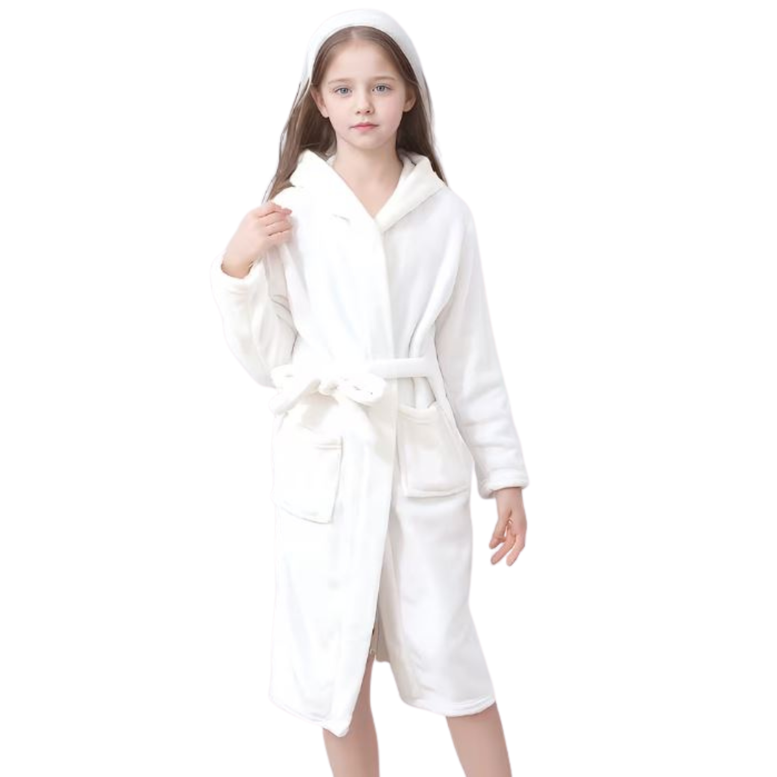 Childrens Fluffy Bathrobe - Personalised Gift