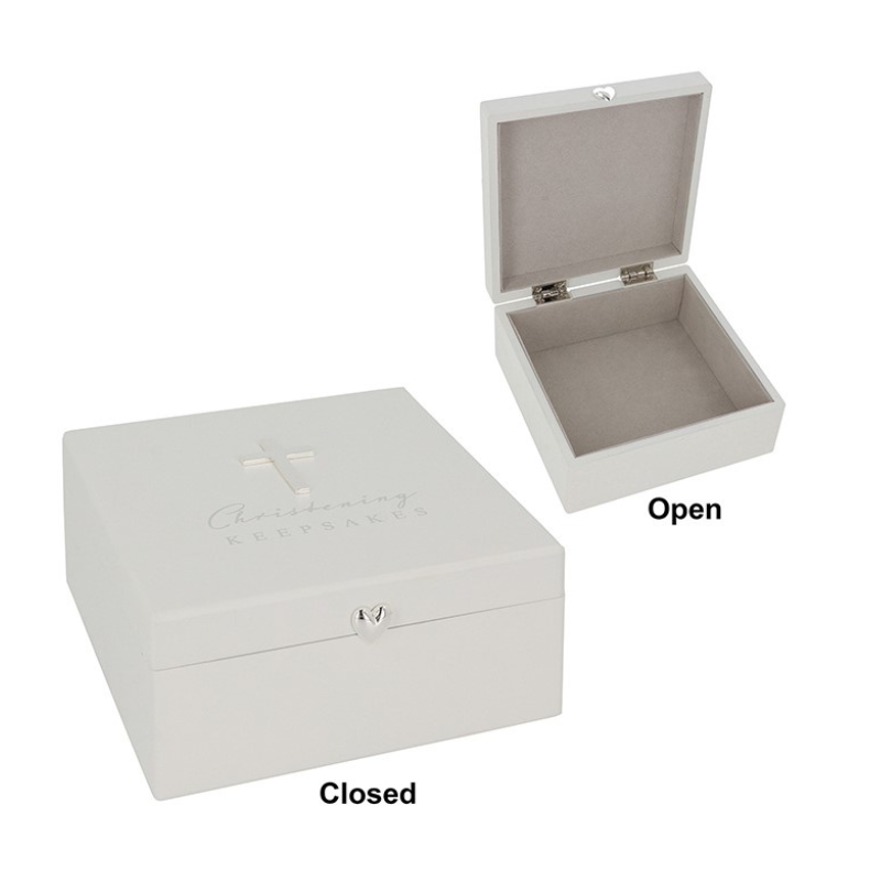 Christening Keepsake Box - Personalised Gift
