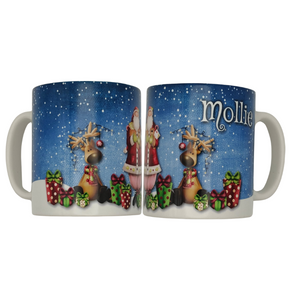 Santa & Reindeer Set - Personalised Gift