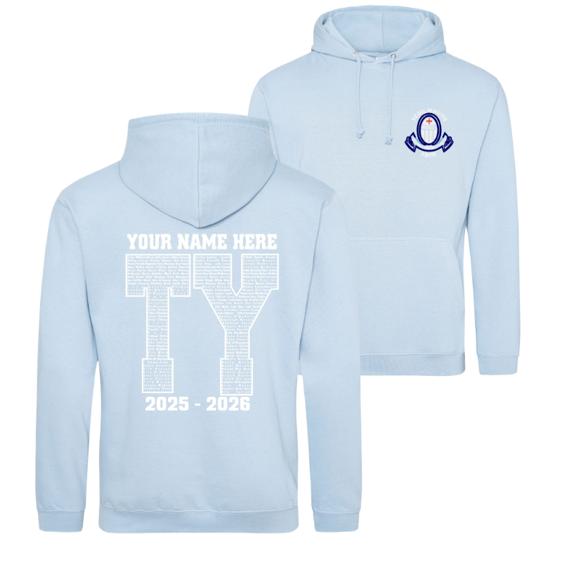 Scoil Mhuire trim - TY Hoodie - 25/26