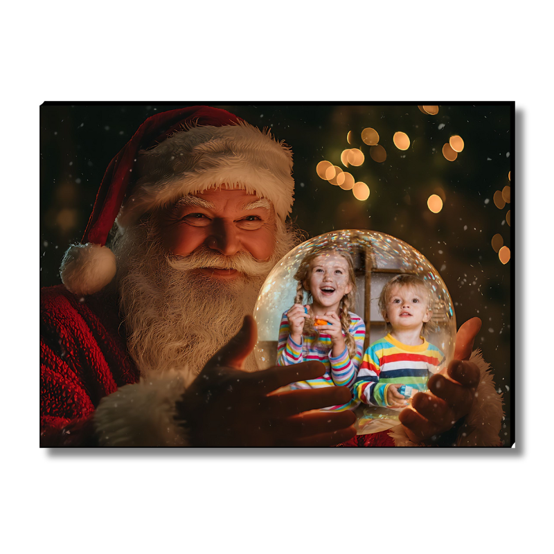 Santa's Watching Easel - Personalised Gift