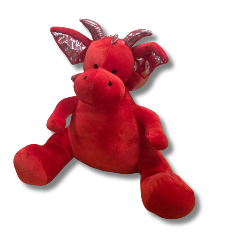 Red Zippy Dragon - Personalised Gift