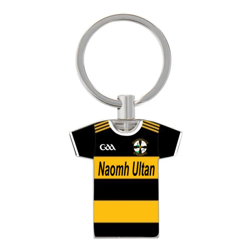 Naomh Ultan Jersey Keyring - Personalised Gift