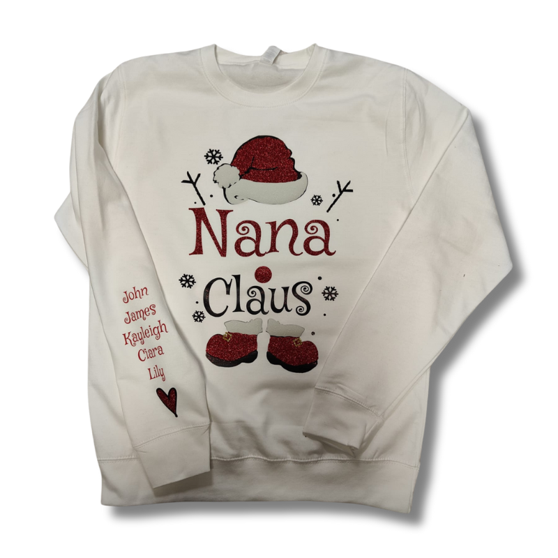 Nana Claus Sweatshirt - Personalised Gift