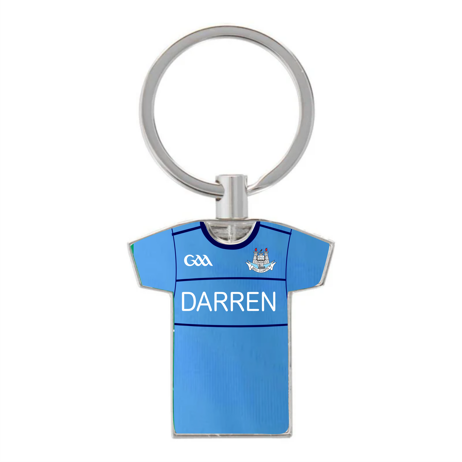 Dublin Jersey Keyring - Personalised Gift