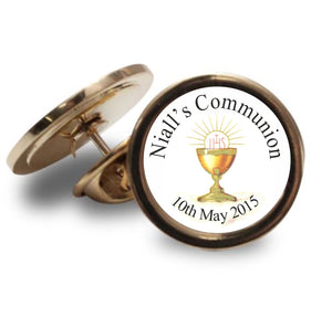 Communion Lapel Pin, Personalised Gift