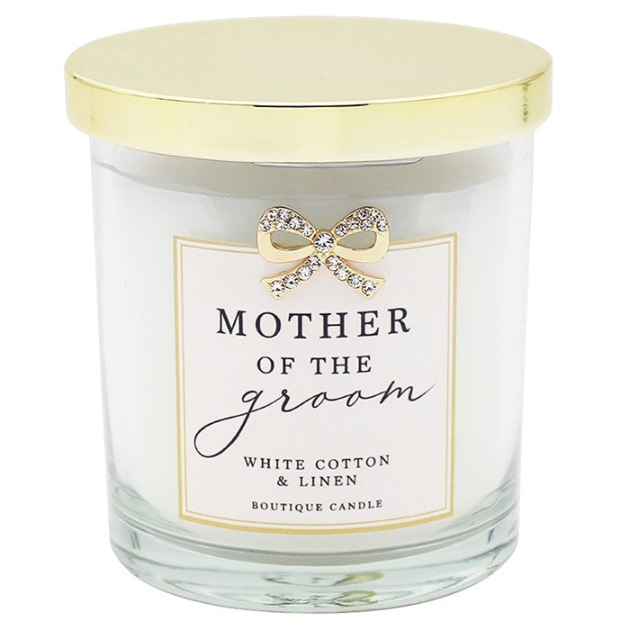 Mother Of The Groom Candle - Personalised Gift