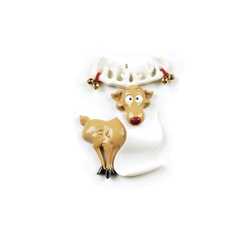 Reindeer Christmas Decoration - Personalise It