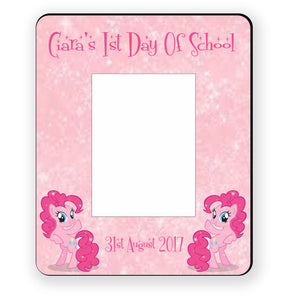First Day At Playschool Frame, Personalised Gift