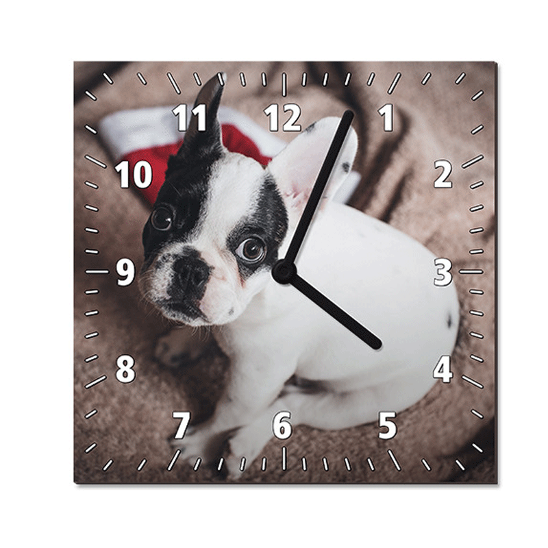 Large Square Clock, Personalised Gift