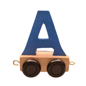 Colour Wooden Train and Track, Personalised Gift