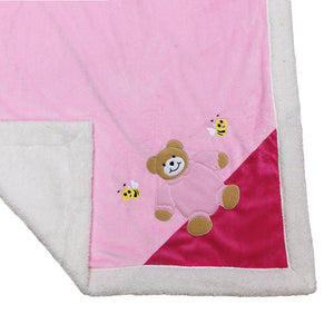 Personalised Velour Baby Blanket - Personalise It