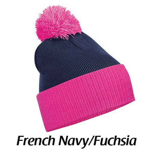 Snowstar® two-tone beanie, Personalised Gift