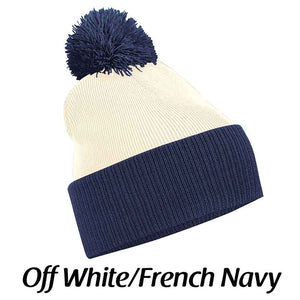 Snowstar® two-tone beanie, Personalised Gift