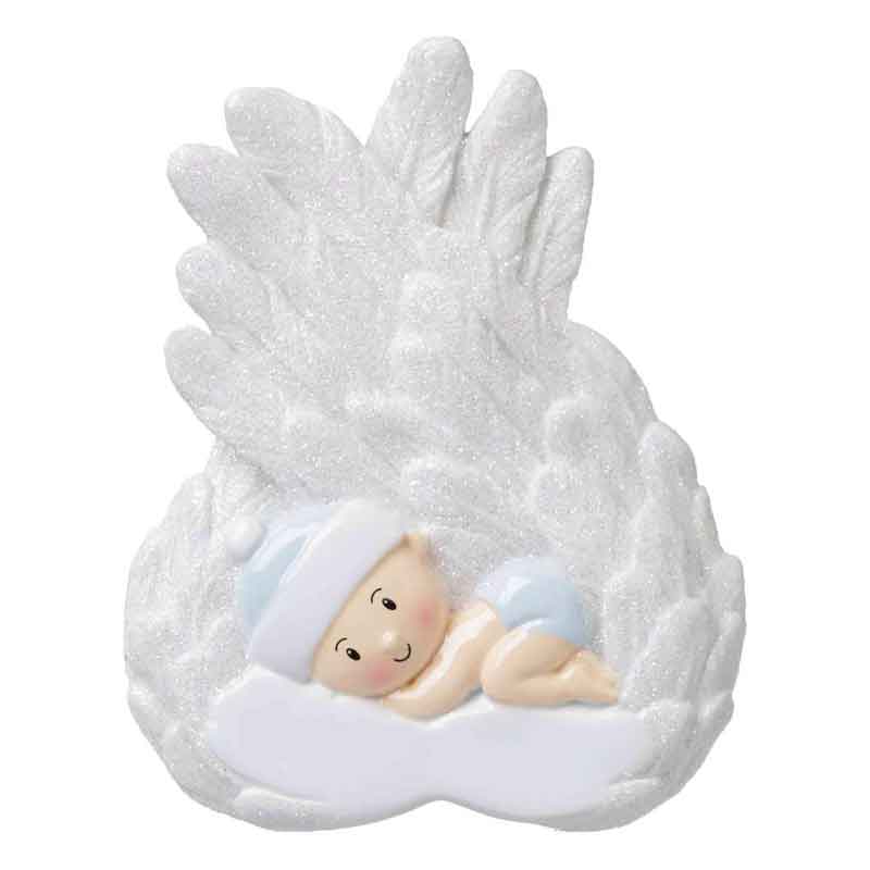 Angel Baby Ceramic Ornament Personalised Gift