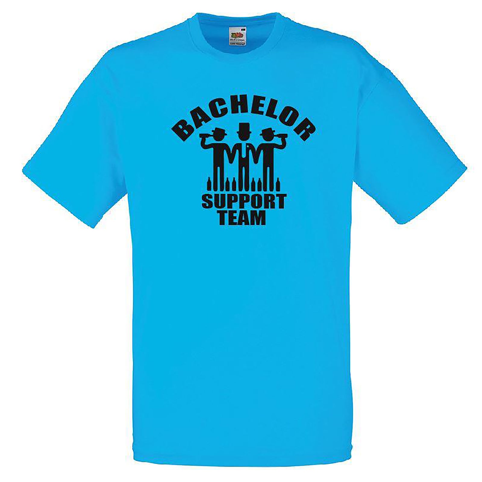 Bachelor Support Team Stag T-Shirt - Personalise It