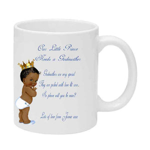 Will You Be My God Parent Mug, Personalised Gift