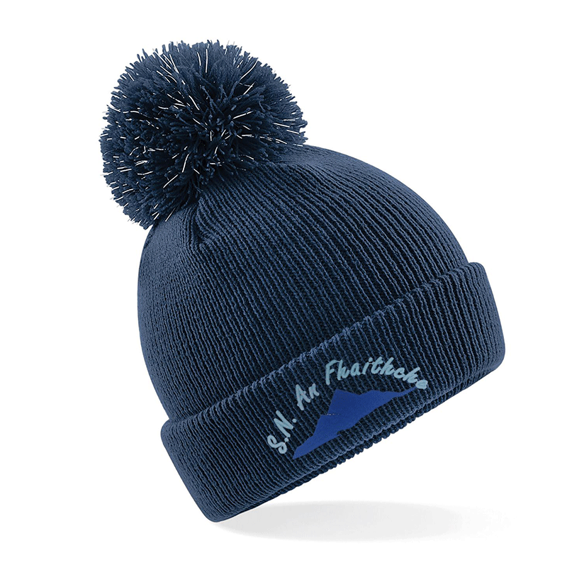 Fahy NS Junior reflective bobble beanie