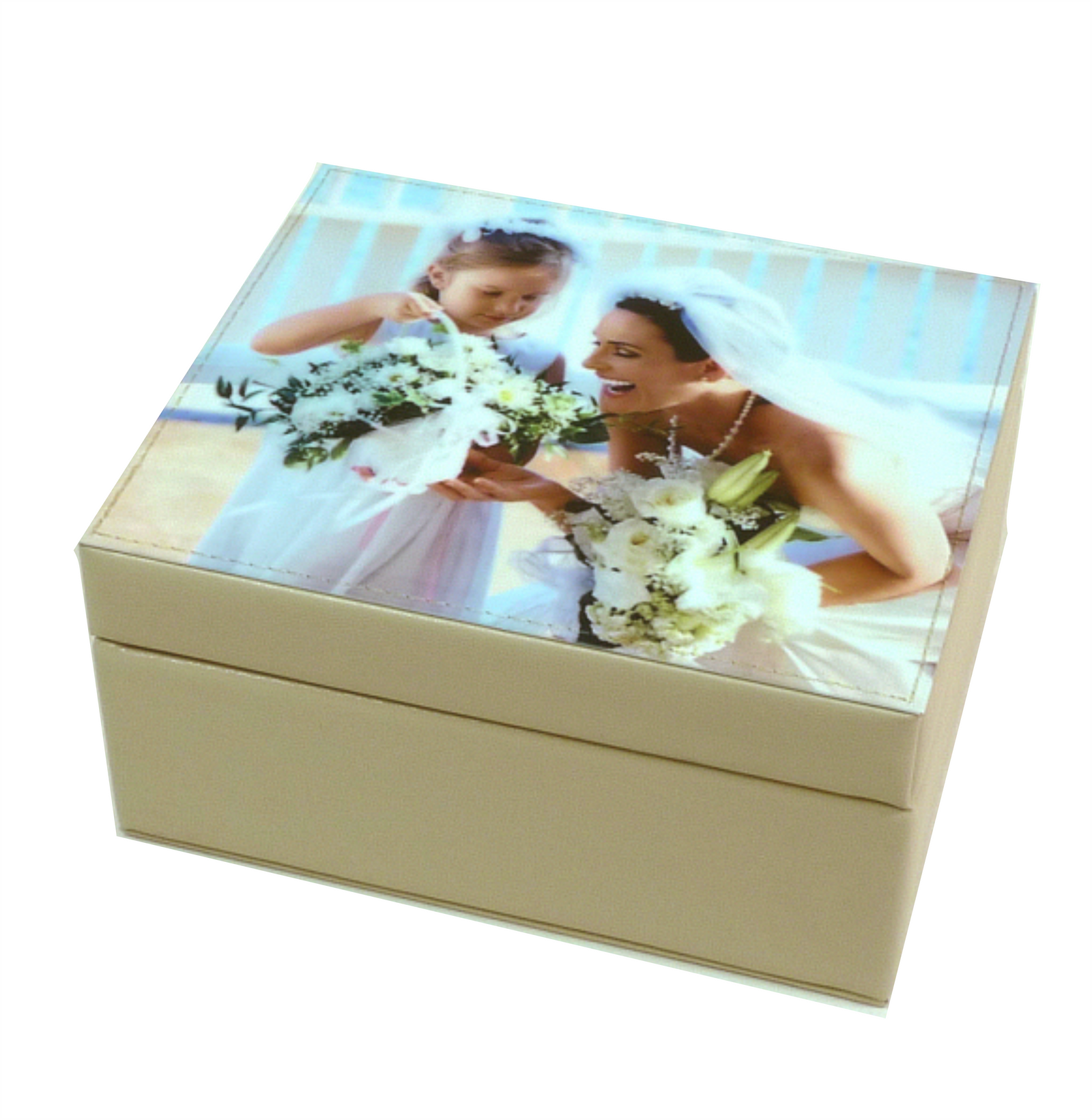 Faux Leather Jewellery Box, Personalised Gift