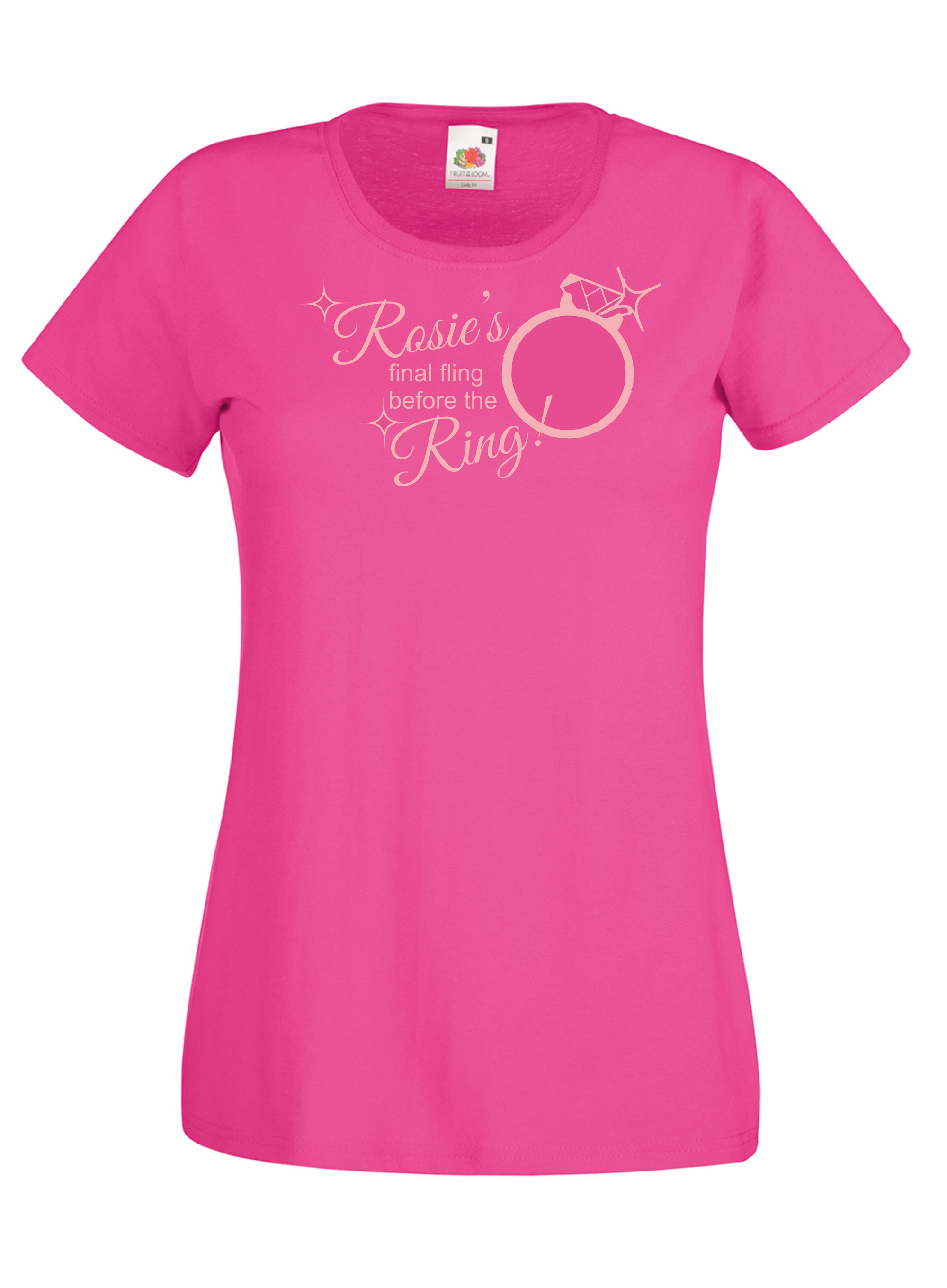 Final Fling Hen T-Shirt - Personalise It