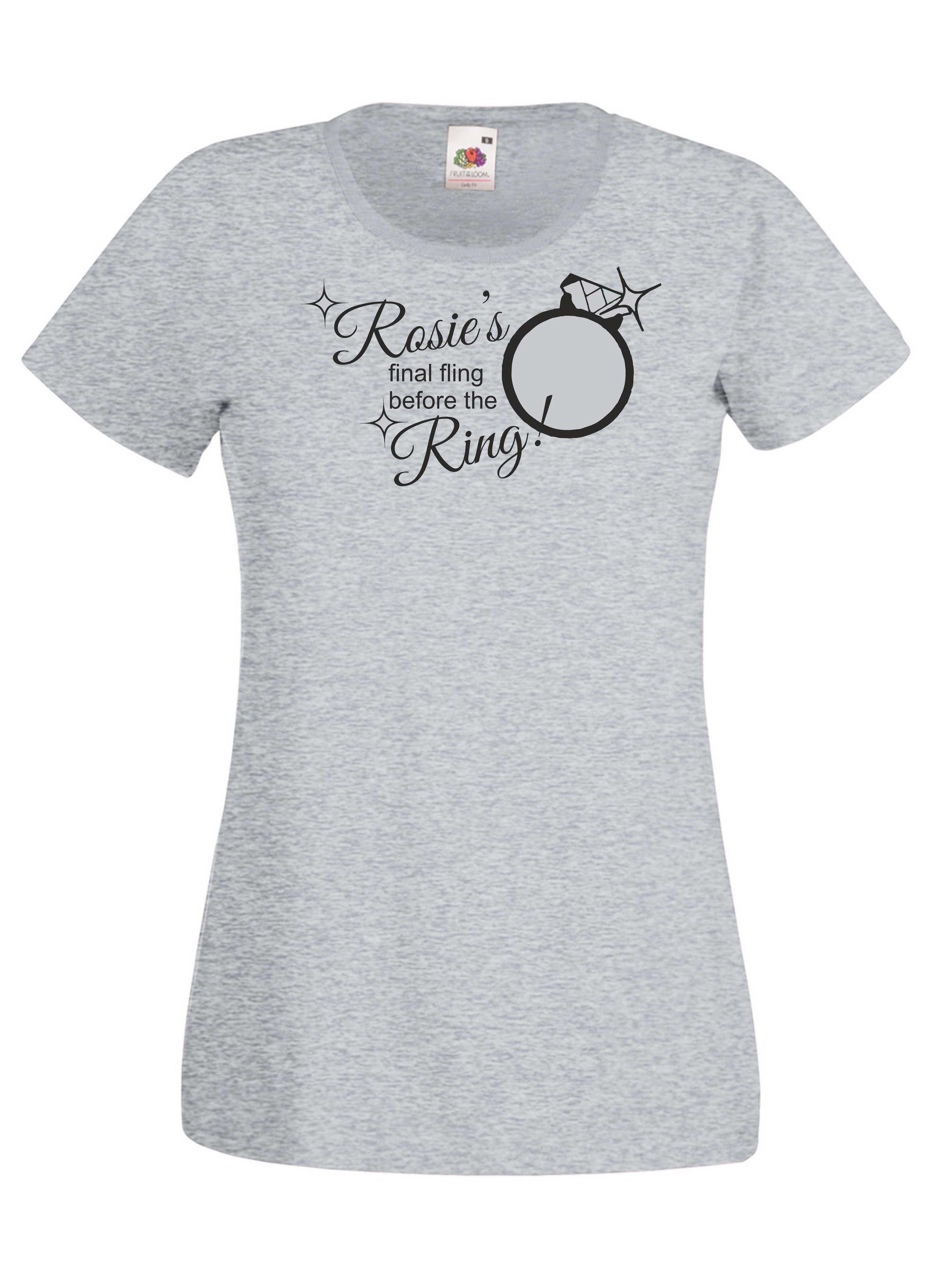 Final Fling Hen T-Shirt - Personalise It