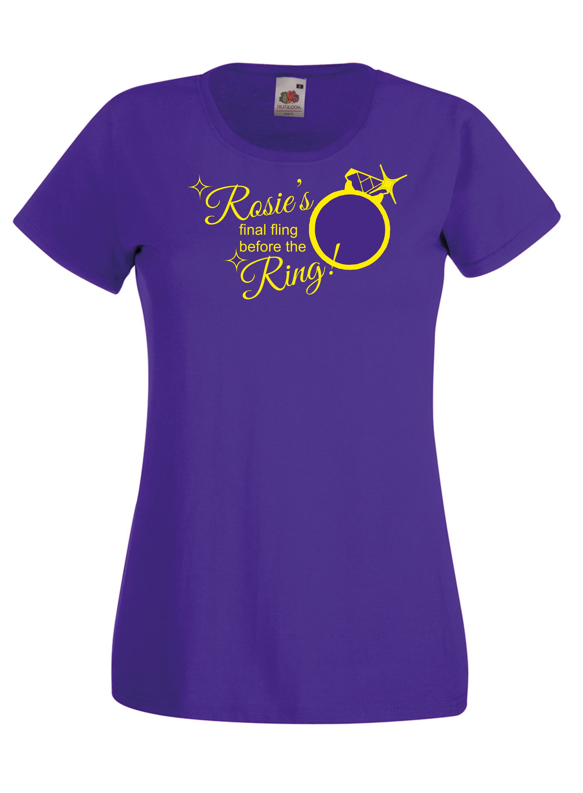 Final Fling Hen T-Shirt - Personalise It