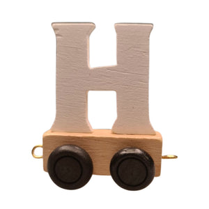 Colour Wooden Train and Track, Personalised Gift