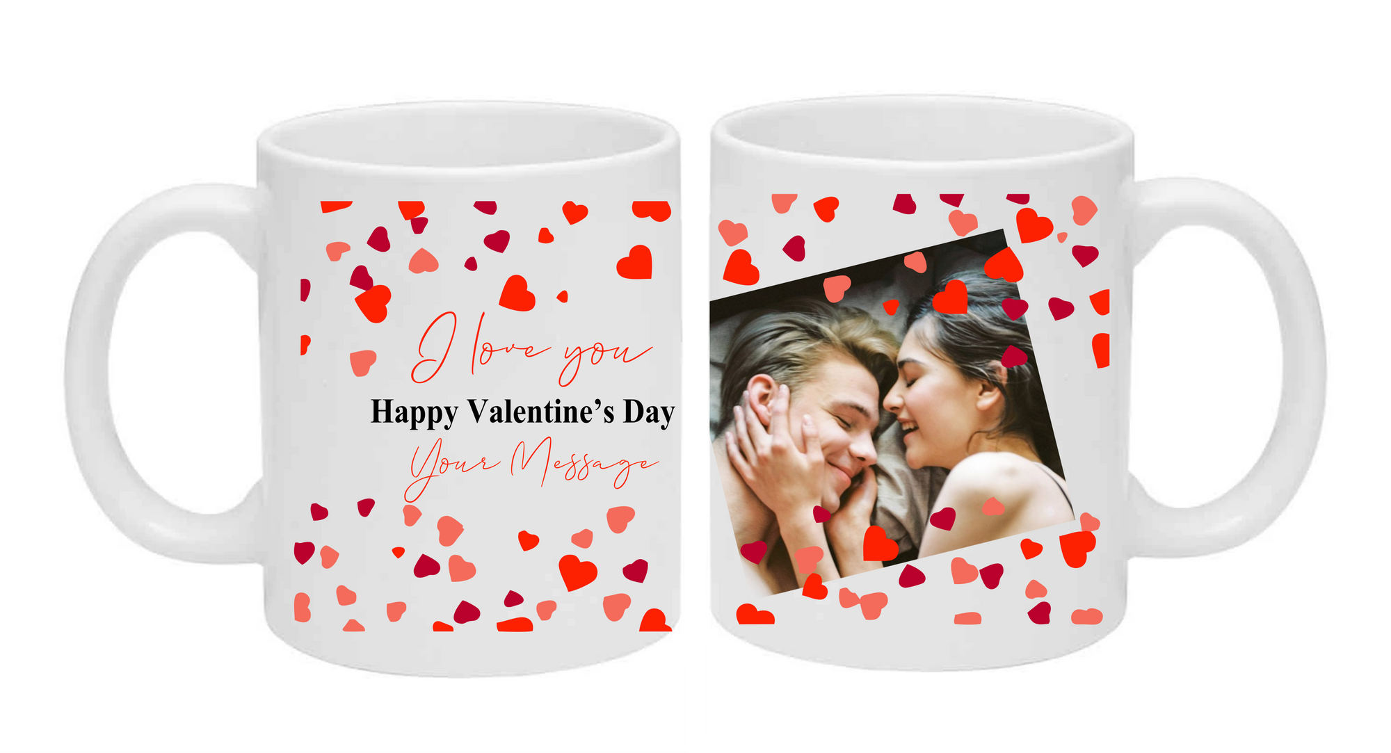 Valentines Photo Mug, Personalised Gift