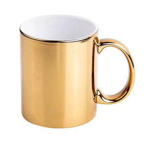 Super Shiny Metallic Mug Personalised Gift