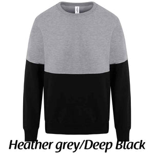 Colour block sweatshirt, Personalised Gift